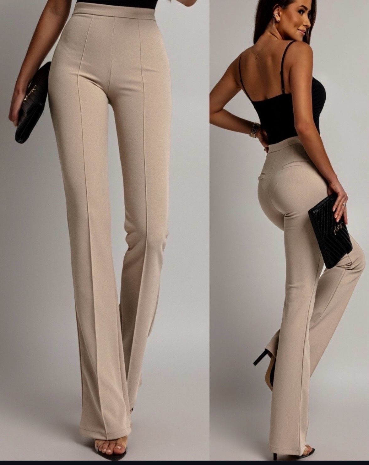Beige Pants