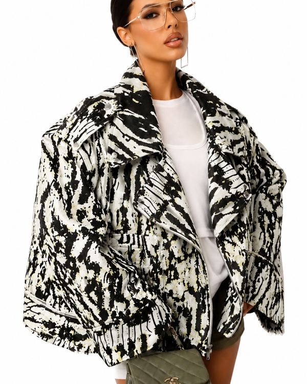 Wild Yellow Print Jacket (Αντιγραφή)