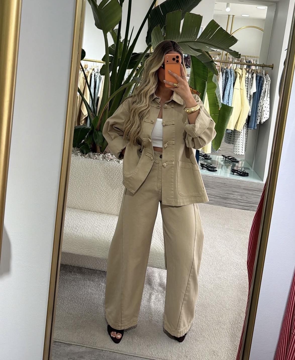 Beige Urban Chic Set