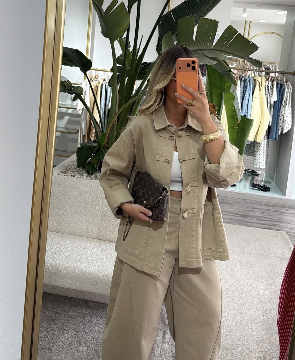 Beige Urban Chic Set