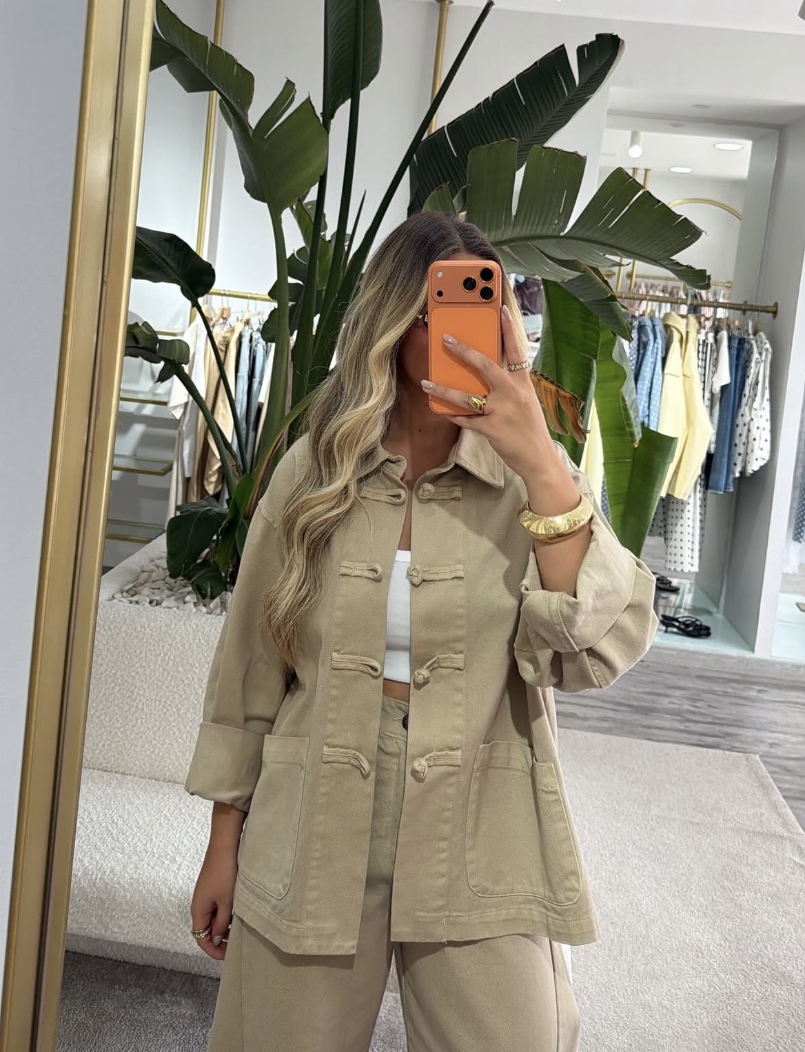 Beige Urban Chic Set
