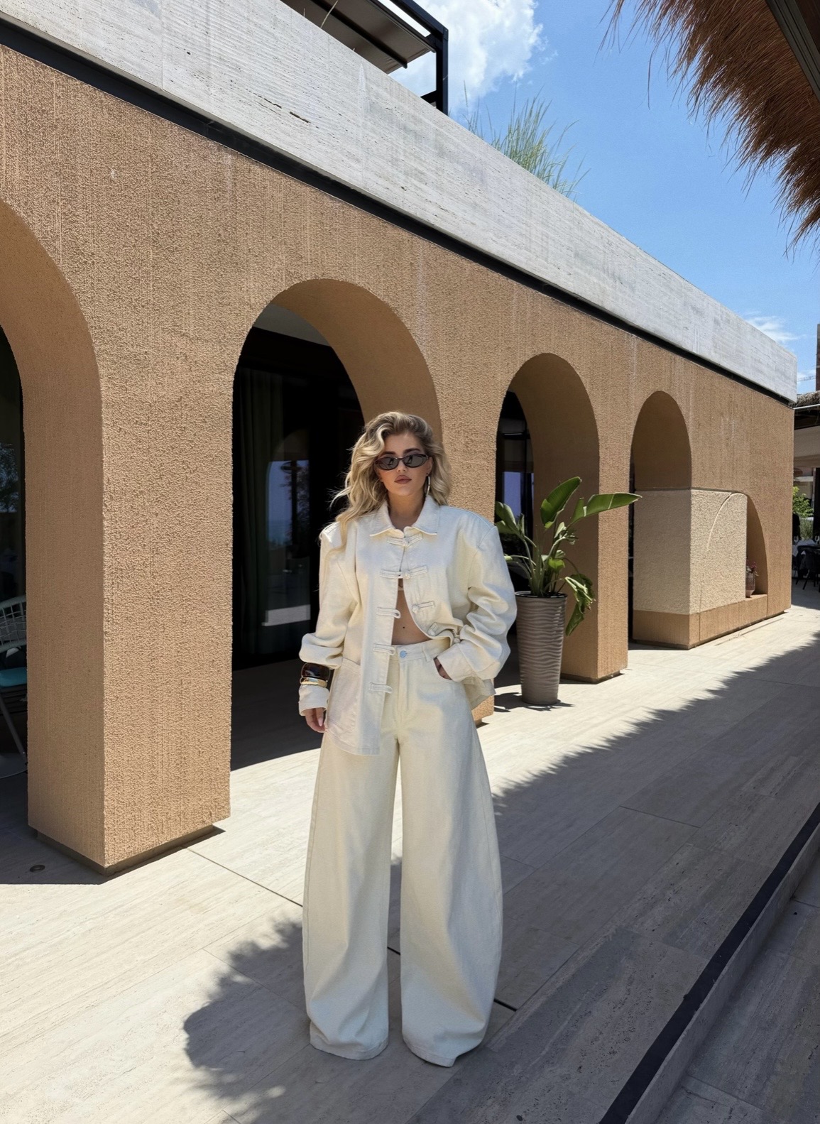 Beige Urban Chic Set