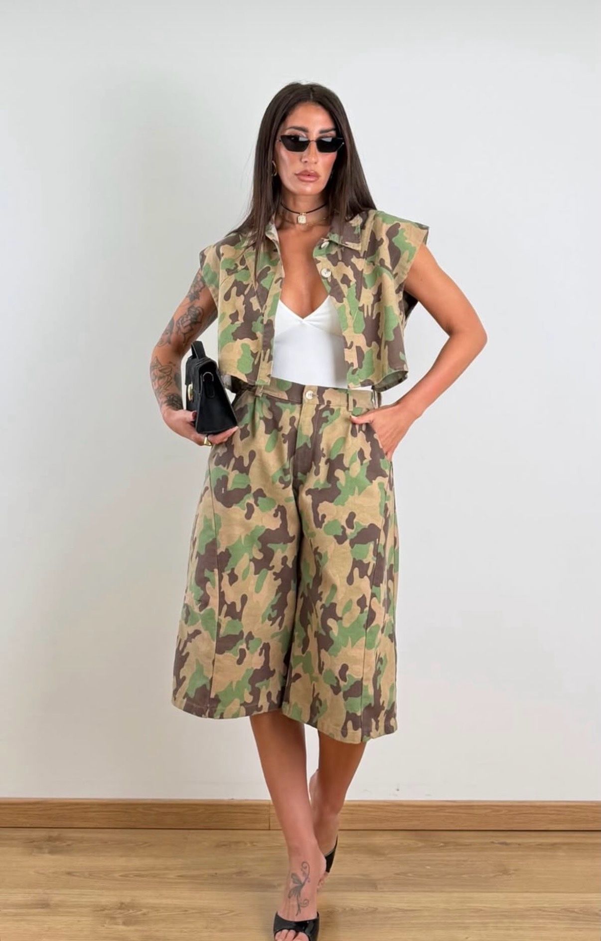 Army Chic Co-Ord Set (Αντιγραφή)