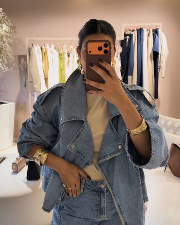 Pink Oversized Jacket