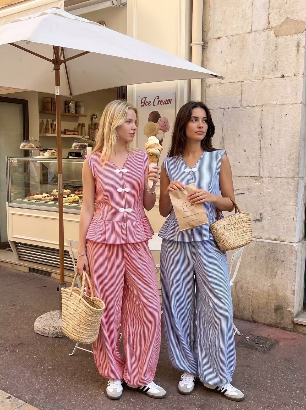 Dolce Stripe Summer Set