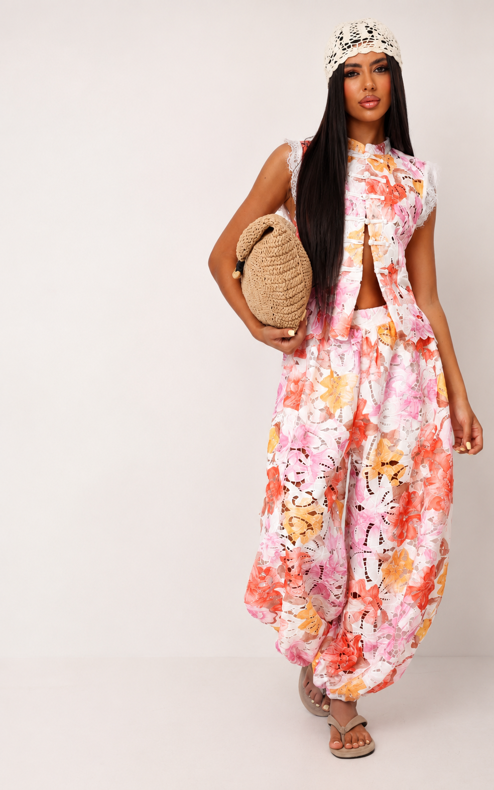 Floral Lace Resort Set