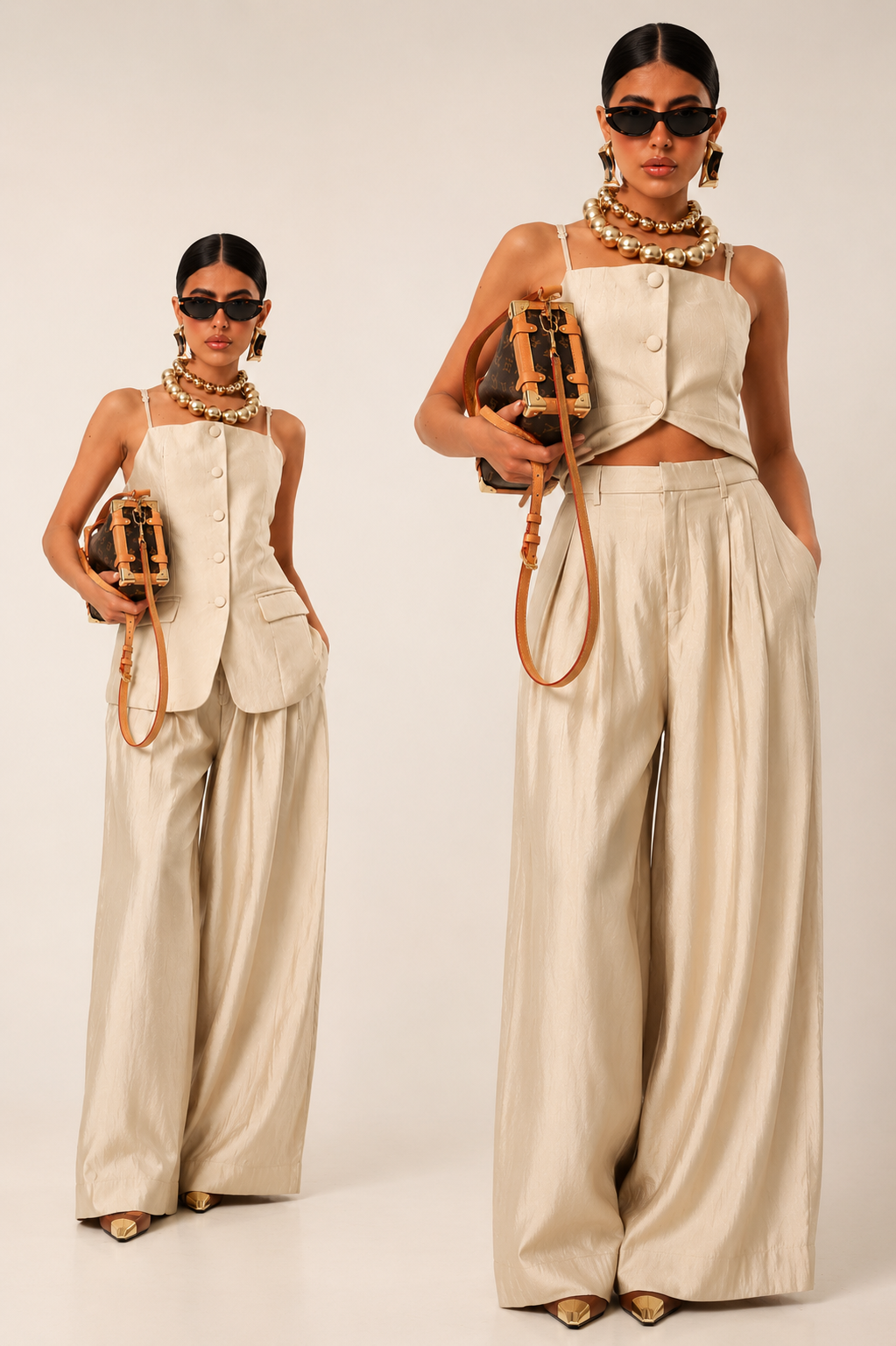 Chic Champagne Co-ord Set