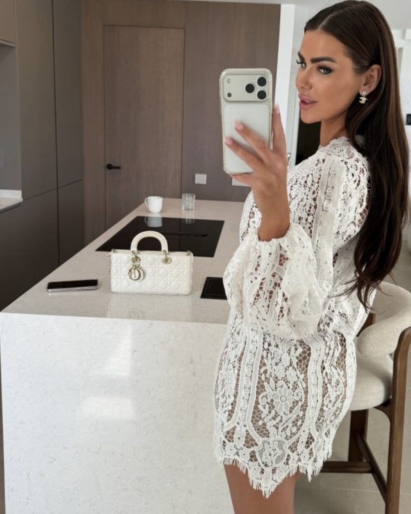 White Lace Romance Dress
