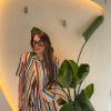 Sunset Stripes Linen Set