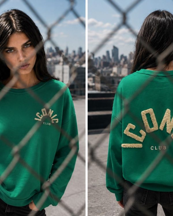 Φούτερ “ICONIC CLUB” Πράσινο